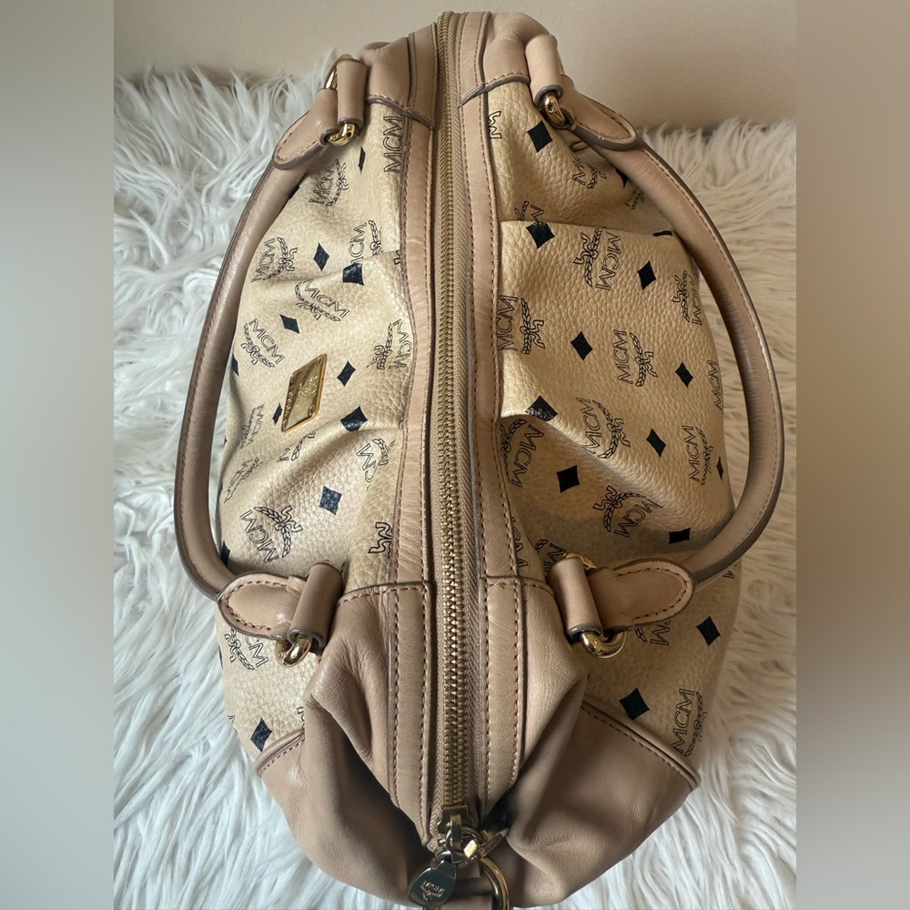 MCM Beige Visetos bag - Picture 8 of 16